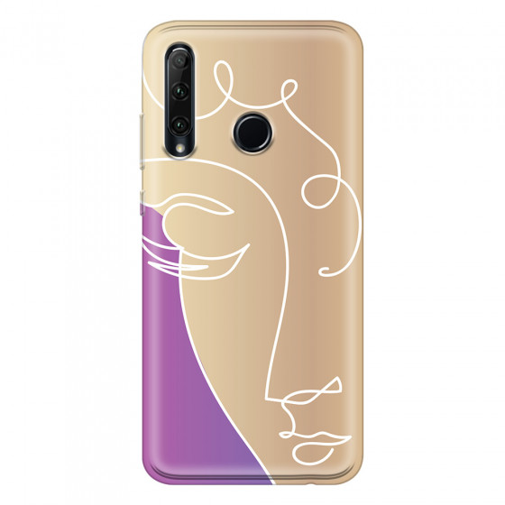 HONOR - Honor 20 lite - Soft Clear Case - Miss Rose Gold
