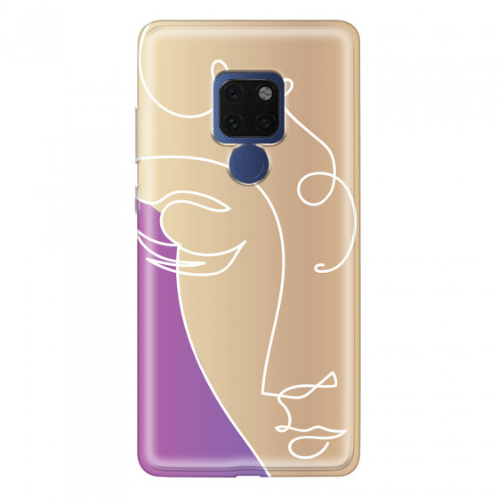 HUAWEI - Mate 20 - Soft Clear Case - Miss Rose Gold