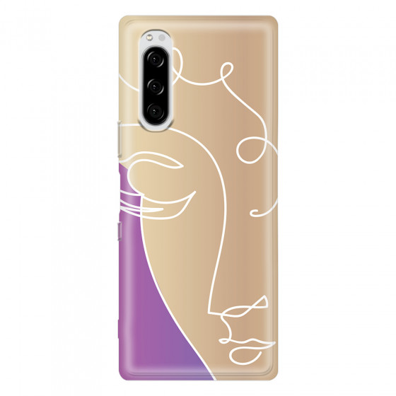 SONY - Sony Xperia 5 - Soft Clear Case - Miss Rose Gold