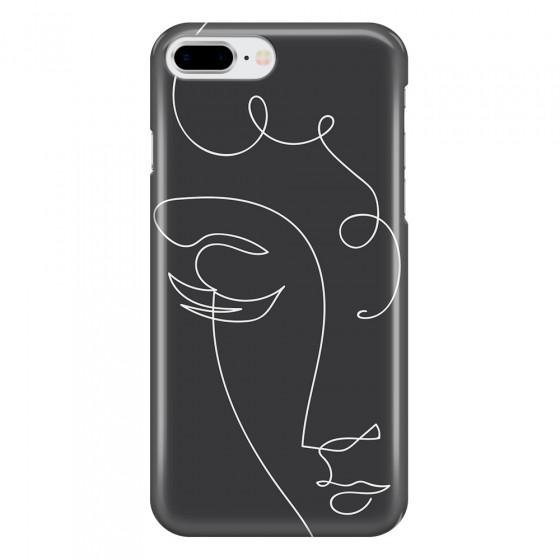 APPLE - iPhone 8 Plus - 3D Snap Case - Light Portrait in Picasso Style
