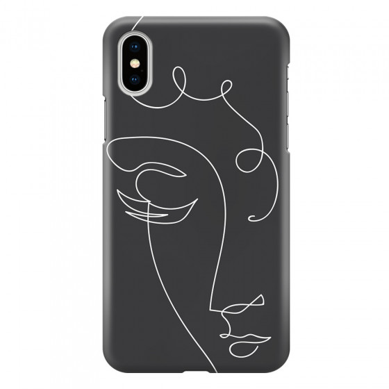 APPLE - iPhone XS - 3D Snap Case - Light Portrait in Picasso Style