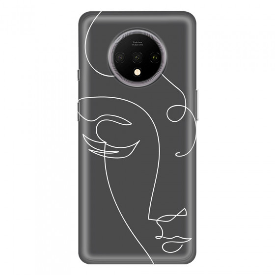 ONEPLUS - OnePlus 7T - Soft Clear Case - Light Portrait in Picasso Style