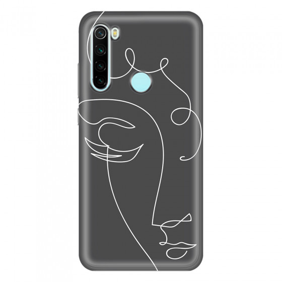 XIAOMI - Redmi Note 8 - Soft Clear Case - Light Portrait in Picasso Style