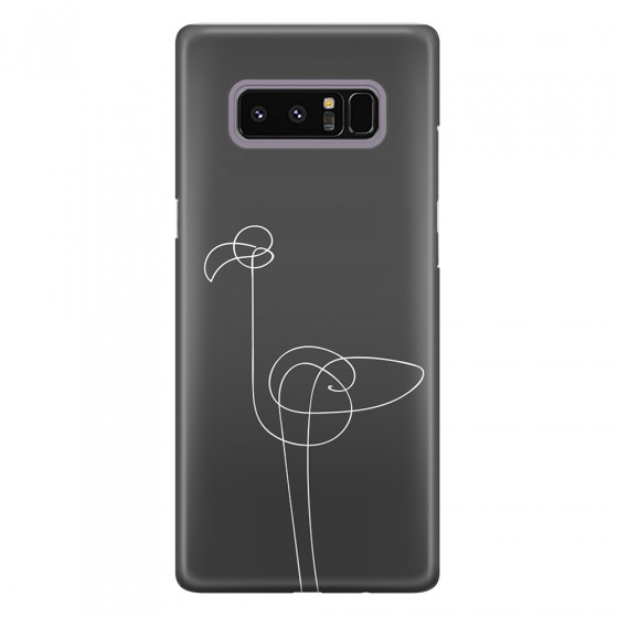 SAMSUNG - Galaxy Note 8 - 3D Snap Case - Flamingo Drawing