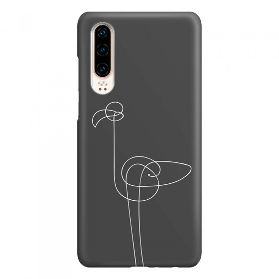 HUAWEI - P30 - 3D Snap Case - Flamingo Drawing