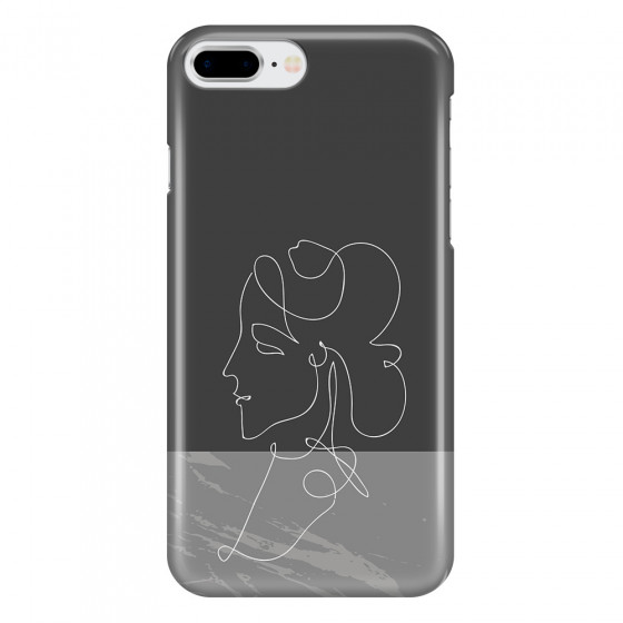 APPLE - iPhone 7 Plus - 3D Snap Case - Miss Marble