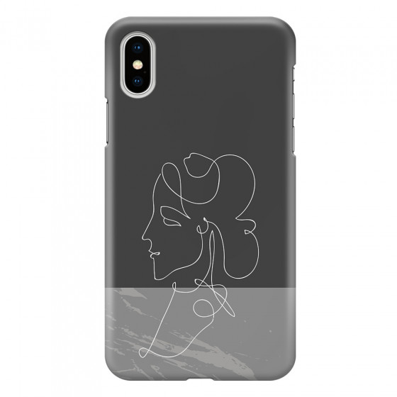 APPLE - iPhone XS - 3D Snap Case - Miss Marble