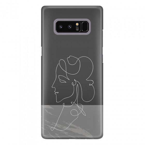 SAMSUNG - Galaxy Note 8 - 3D Snap Case - Miss Marble