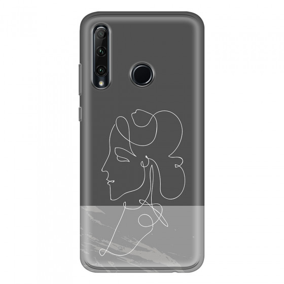 HONOR - Honor 20 lite - Soft Clear Case - Miss Marble