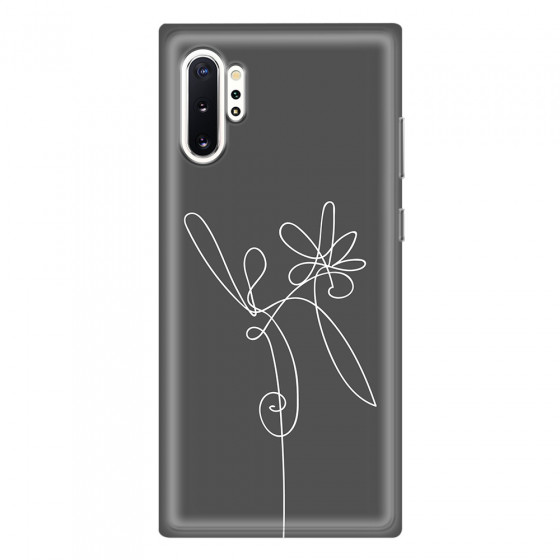 SAMSUNG - Galaxy Note 10 Plus - Soft Clear Case - Flower In The Dark