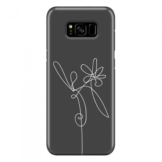 SAMSUNG - Galaxy S8 Plus - 3D Snap Case - Flower In The Dark