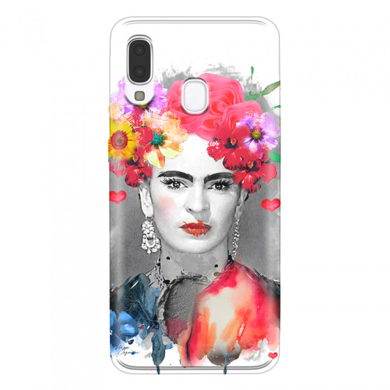 SAMSUNG - Galaxy A40 - Soft Clear Case - In Frida Style