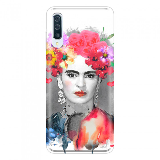 SAMSUNG - Galaxy A50 - Soft Clear Case - In Frida Style