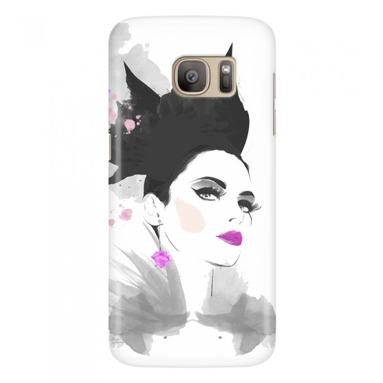 SAMSUNG - Galaxy S7 - 3D Snap Case - Pink Lips