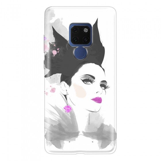 HUAWEI - Mate 20 - Soft Clear Case - Pink Lips