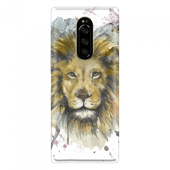 SONY - Sony Xperia 1 - Soft Clear Case - Lion