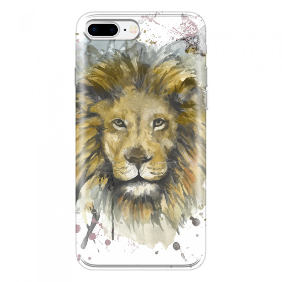APPLE - iPhone 7 Plus - Soft Clear Case - Lion
