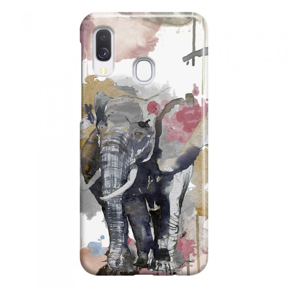 SAMSUNG - Galaxy A40 - 3D Snap Case - Elephant