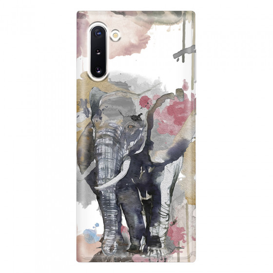 SAMSUNG - Galaxy Note 10 - Soft Clear Case - Elephant