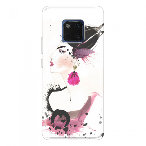 HUAWEI - Mate 20 Pro - Soft Clear Case - Japanese Style