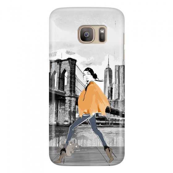 SAMSUNG - Galaxy S7 - 3D Snap Case - The New York Walk