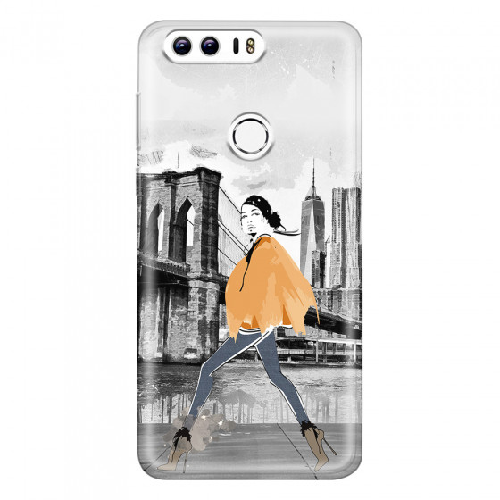 HONOR - Honor 8 - Soft Clear Case - The New York Walk