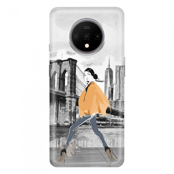 ONEPLUS - OnePlus 7T - Soft Clear Case - The New York Walk