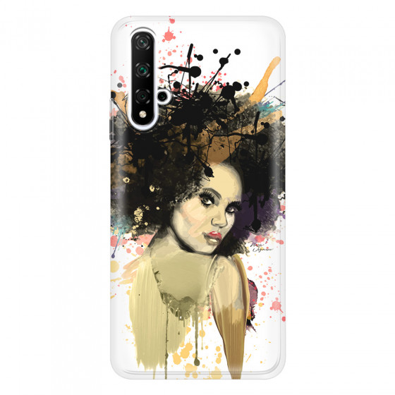 HONOR - Honor 20 - Soft Clear Case - We love Afro