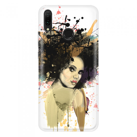 HUAWEI - Y9 2019 - Soft Clear Case - We love Afro