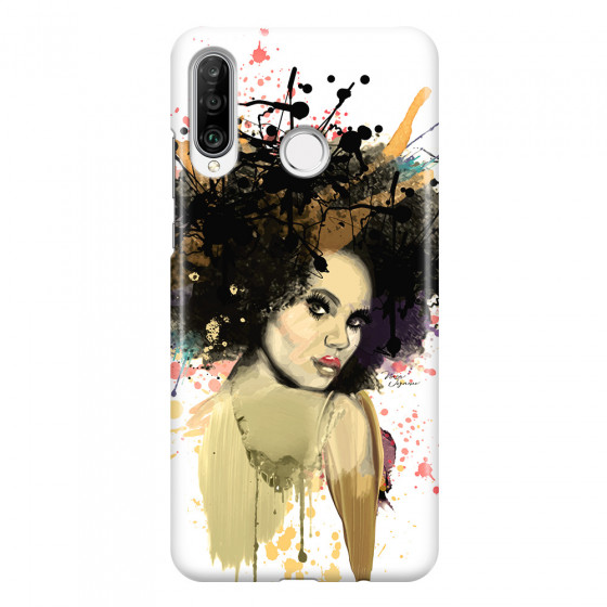 HUAWEI - P30 Lite - 3D Snap Case - We love Afro
