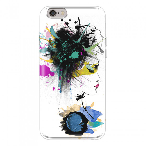 APPLE - iPhone 6S - Soft Clear Case - Medusa Girl
