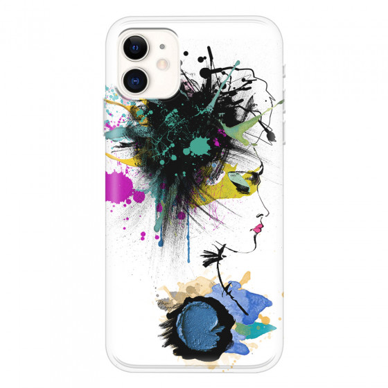 APPLE - iPhone 11 - Soft Clear Case - Medusa Girl