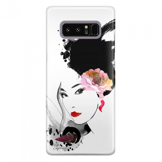 SAMSUNG - Galaxy Note 8 - 3D Snap Case - Black Beauty