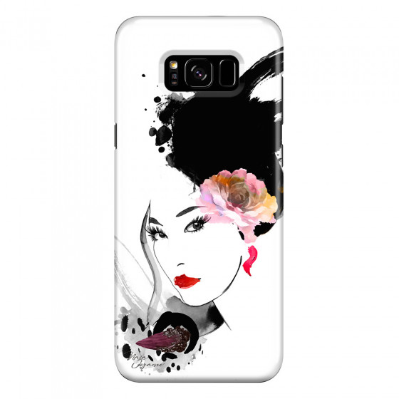 SAMSUNG - Galaxy S8 Plus - 3D Snap Case - Black Beauty