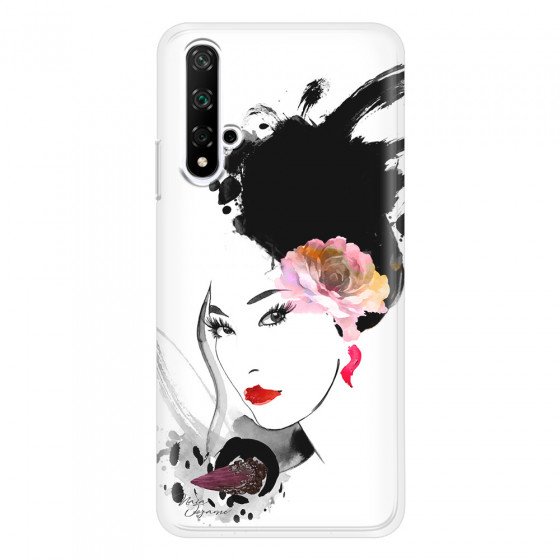 HONOR - Honor 20 - Soft Clear Case - Black Beauty