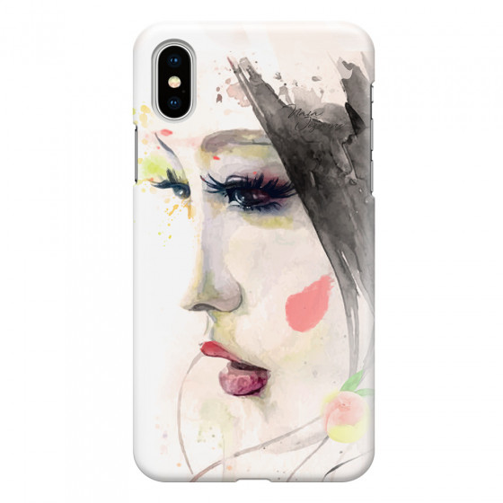 APPLE - iPhone XS - 3D Snap Case - Face of a Beauty