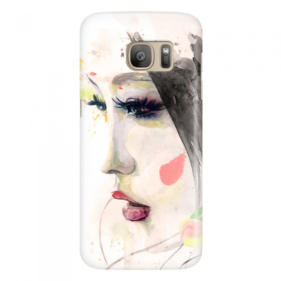 SAMSUNG - Galaxy S7 - 3D Snap Case - Face of a Beauty