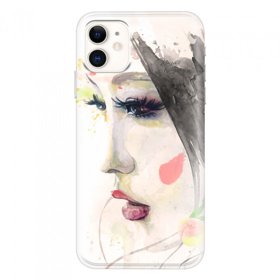 APPLE - iPhone 11 - Soft Clear Case - Face of a Beauty