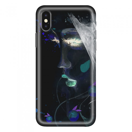 APPLE - iPhone XS - Soft Clear Case - Mermaid
