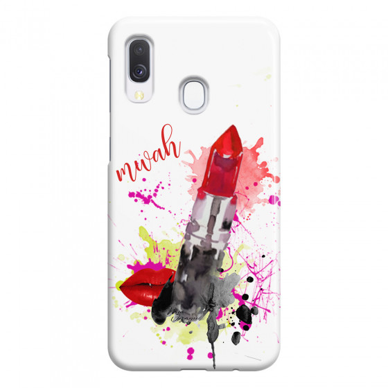 SAMSUNG - Galaxy A40 - 3D Snap Case - Lipstick