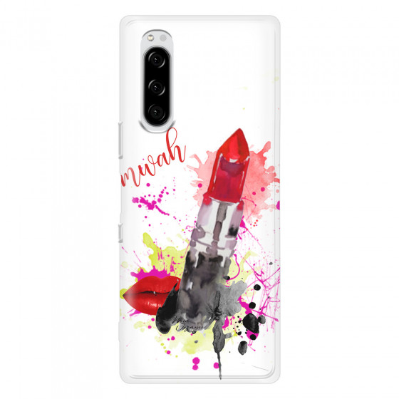 SONY - Sony Xperia 5 - Soft Clear Case - Lipstick