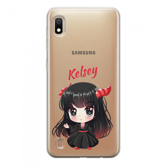 SAMSUNG - Galaxy A10 - Soft Clear Case - Chibi Kelsey