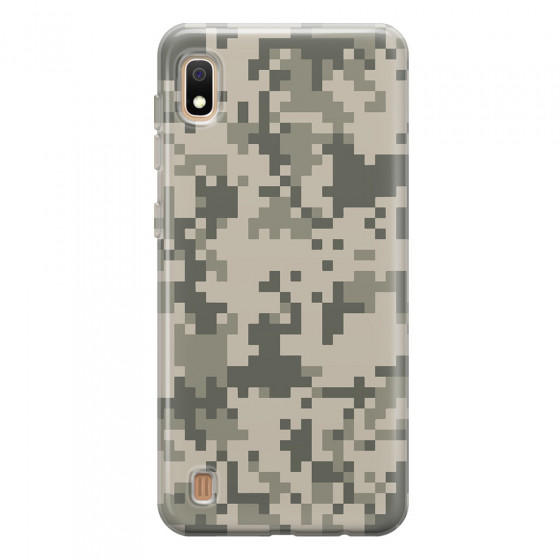 SAMSUNG - Galaxy A10 - Soft Clear Case - Digital Camouflage