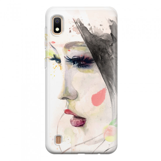 SAMSUNG - Galaxy A10 - Soft Clear Case - Face of a Beauty