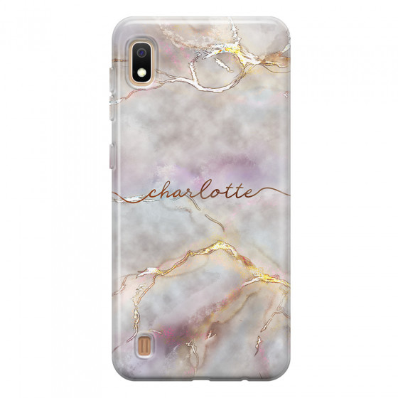 SAMSUNG - Galaxy A10 - Soft Clear Case - Marble Rootage