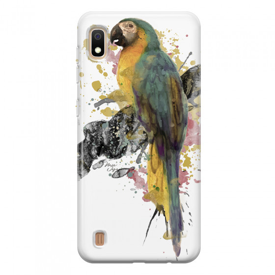 SAMSUNG - Galaxy A10 - Soft Clear Case - Parrot