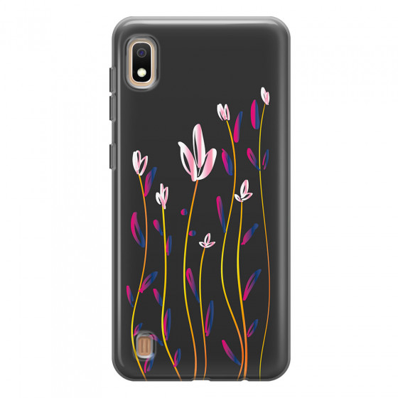 SAMSUNG - Galaxy A10 - Soft Clear Case - Pink Tulips