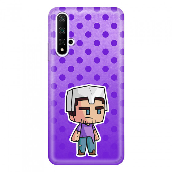 HONOR - Honor 20 - Soft Clear Case - Purple Shield Crafter