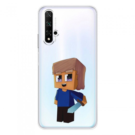 HONOR - Honor 20 - Soft Clear Case - Clear Sword Kid