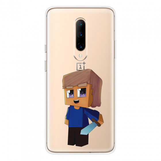 ONEPLUS - OnePlus 7 Pro - Soft Clear Case - Clear Sword Kid